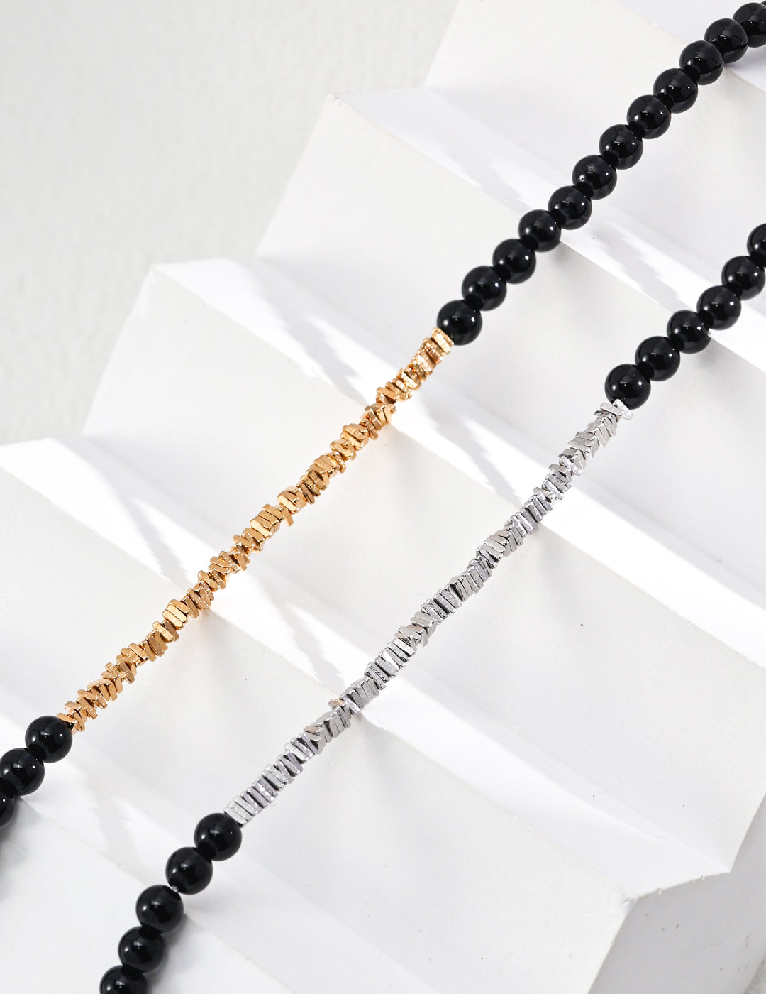 S925銀銀色瑪瑙頸鏈