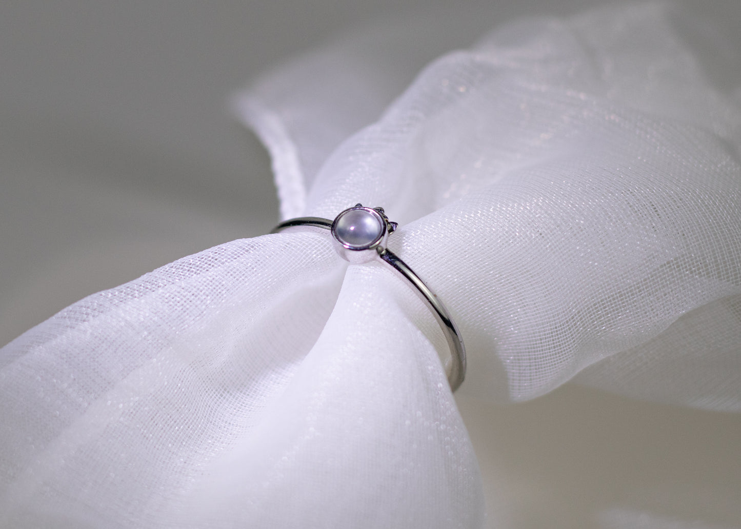 9K銀色鑽石白色冰種戒指生肖牛